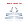 For Mazda 3 Axela     2024 2025 Stainless Steel Car Window Pillar Post Covers Trim Sticker External Accessories