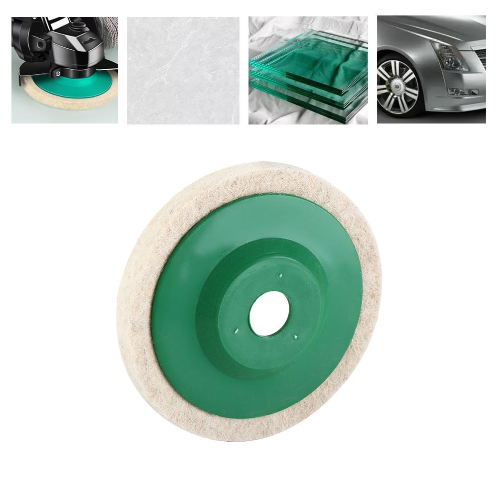 Metal Rust Removal Wool Polishing Disc Wear Resistant Wool Polishing Pad  Ceramic