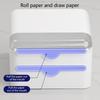 Bathroom Tissue Storage Box Large Capacity Plastic Waterproofed Design Wall Mounted For Bathrooms