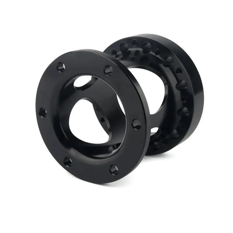 Universeller 101MM 76MM 51MM Spurverbreiterung Schwarz Autoteile Aluminium Lenkradnabenadapter off Boss Kit Lenkradabstandshalter
