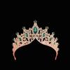 Bridal Crown Headband Headband Wedding Korean Style Birthday Adult Gift Crystal Crown Princess Dress Hair Accessory