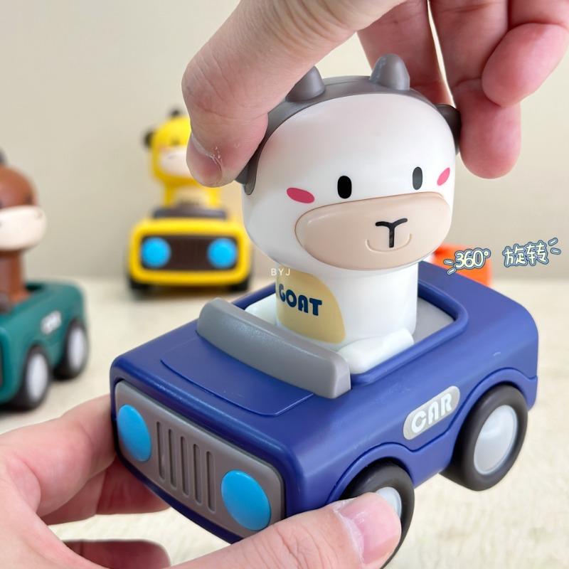 Cartoon Press Toy Car Baby Sliding Car For Kids 1 To 3 Years Old