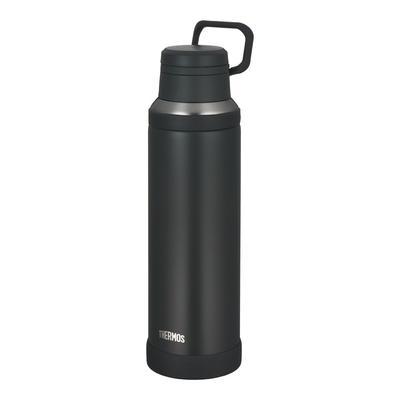 Thermos Water Bottle Vacuum Insulated Mobile Mug 1.5L Charcoal Carry Loop for Easy Carrying Fluid Tech constructionJOY-1500 CHL
