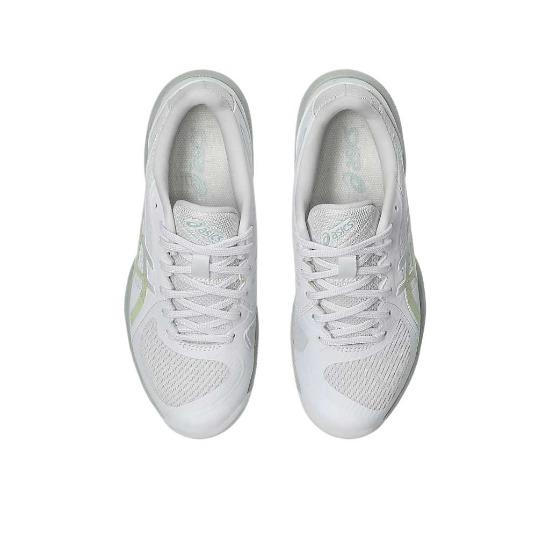 Asics Solution Swift FF 2 Comfortable Versatile Fashionable Trendy Durable Low-Top Tennis Shoes Women Sneaker White Green 1042A265-103