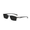 New Sun Photochromic Myopia Eyeglasses Optical Men student Finished Myopia Eyewear prescription Glasses Frame Half Rim -1.0 -4.0