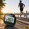 Large Screen Step Counter Multifunctional Electronic Pedometer High Quality Time Display  Walking