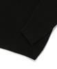 COLUMBIA UNIVERSITY 1754 Crown Overfit Half Zip-Up Sweater Black