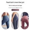 Women's Elastic Glute Trainer: Circle Hip Resistance Band for Squat, Yoga, and Strength Training.
