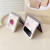 For Samsung Galaxy Z Flip 3 4 5 6 Case Z Flip5 ZFlip 5 ZFlip5 Cute Dog Bracelet Shockproof Back Cover