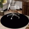 Colorful Round Carpet Chair Cushion Round Entryway Rug, Soft Round Rugs for Living Room, Bedroom, Circle Carpet Decor Gifts