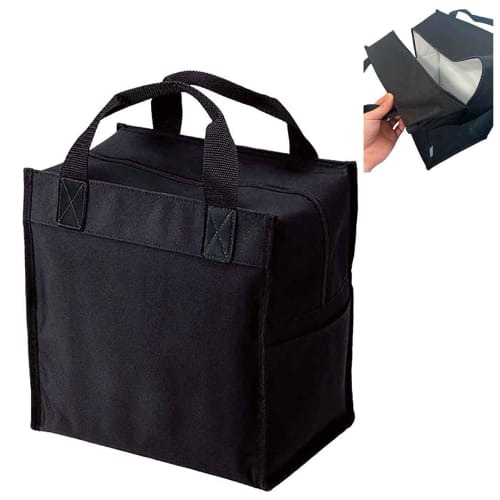 This Eco-friendly Bag Is Perfect for Shopping, Lunch, and Leisure. Its Wide, Stable Box-shaped Design Holds Approximately 9 Liters, and the Interior I