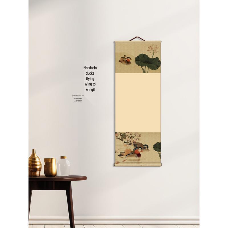 Blank Xuan Paper Scroll for Calligraphy and Painting - Zen Thousand Miles Hanging