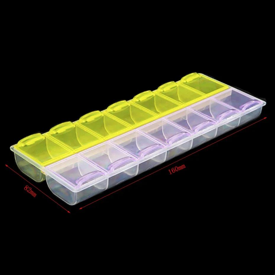 

28 Grids 5D DIY Diamond Painting Tools and Accessories Storage Box Jewelry Rhinestones Container Organizer Case Home Storage 1PC