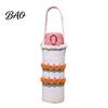 Durable Water Bottle Cover Hand Crocheted Cup Cover, Portable Elastic Wool Knit Sleeve, Breathable Small Fruit Pattern Sleeve Anti-Slip Protective