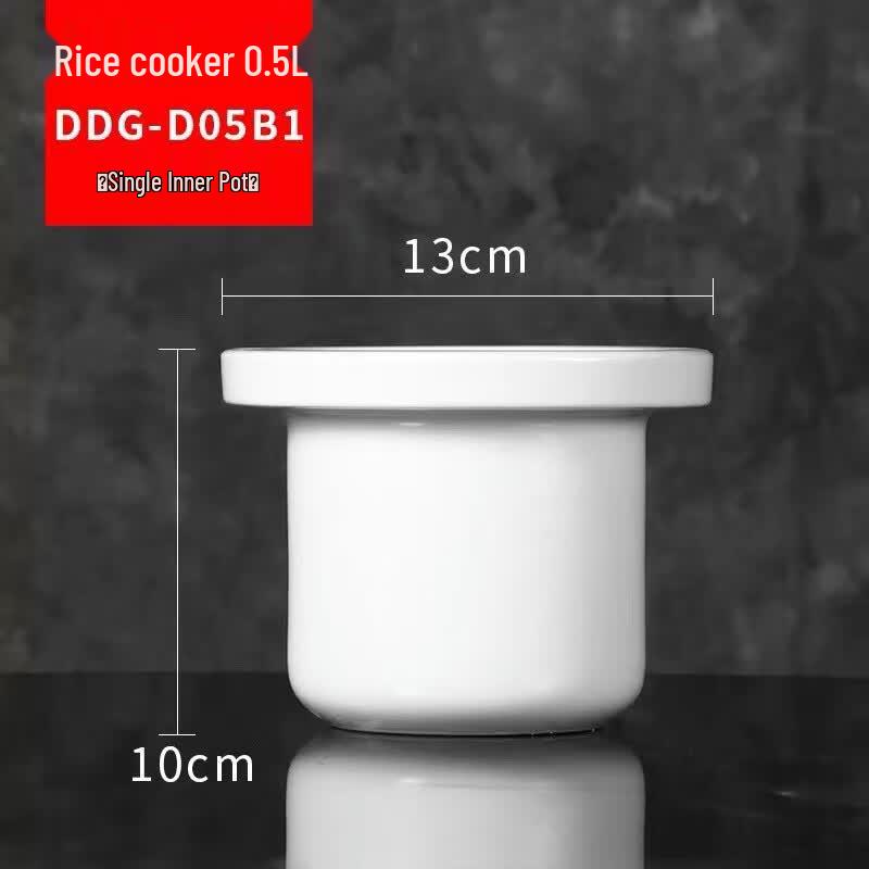 ZISIZ Electric Stew Pot Ceramic Inner Pot