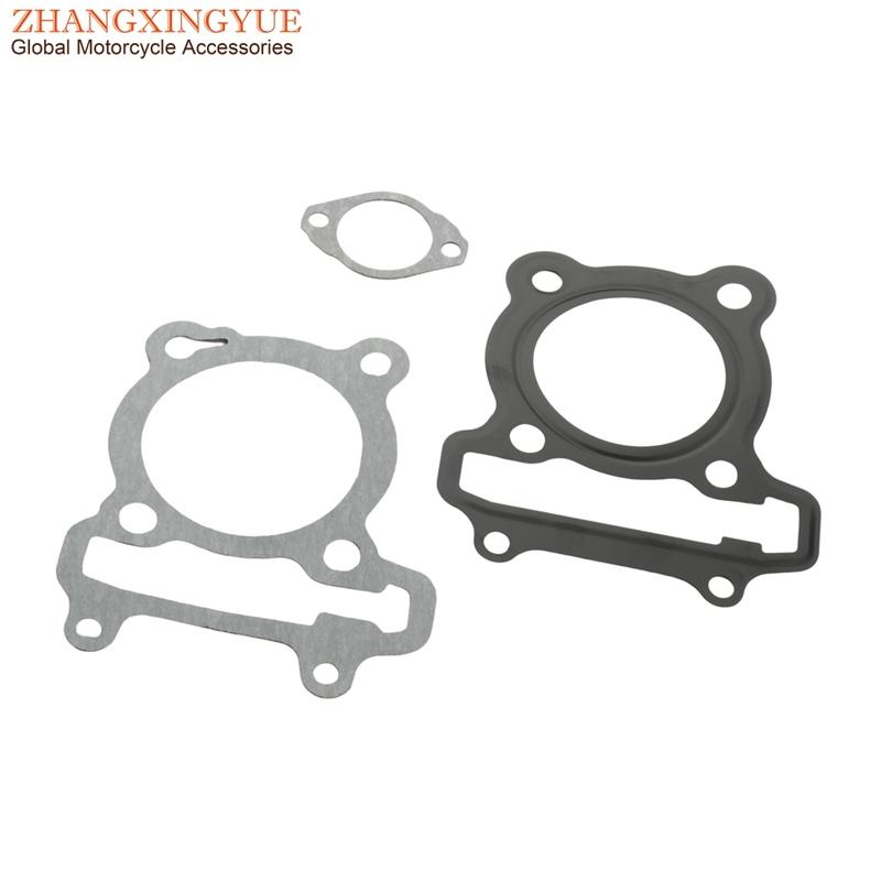 Scooter Cylinder Gasket Set Top For SYM 125 GR Orbit Cello Allo Fiddle 3 Jet4 Symphony 125cc 12191-F6C-000 12251H6B000 4 Stroke