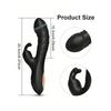 1 Pcs Rabbit Vibrator Clitoris Stimulator Vibrator with 10 Vibration Mode, Personal Massager, Sex Toys for Women