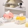 Cute Cartoon Piggy & Dragon Tissue Box
