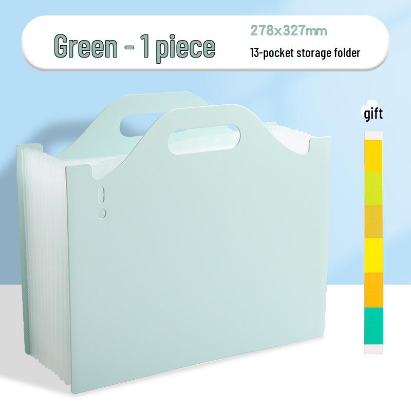 

Stand-Up Expandable Accordion File Organizer for Students