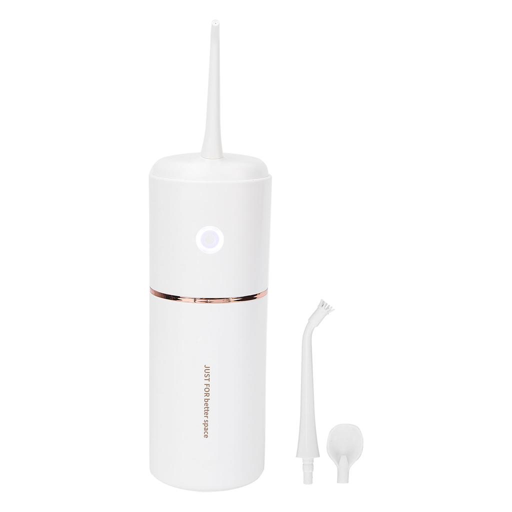 Electric Oral Irrigator Rechargeable Portable Water Teeth Cleaner for Dental CareGreen