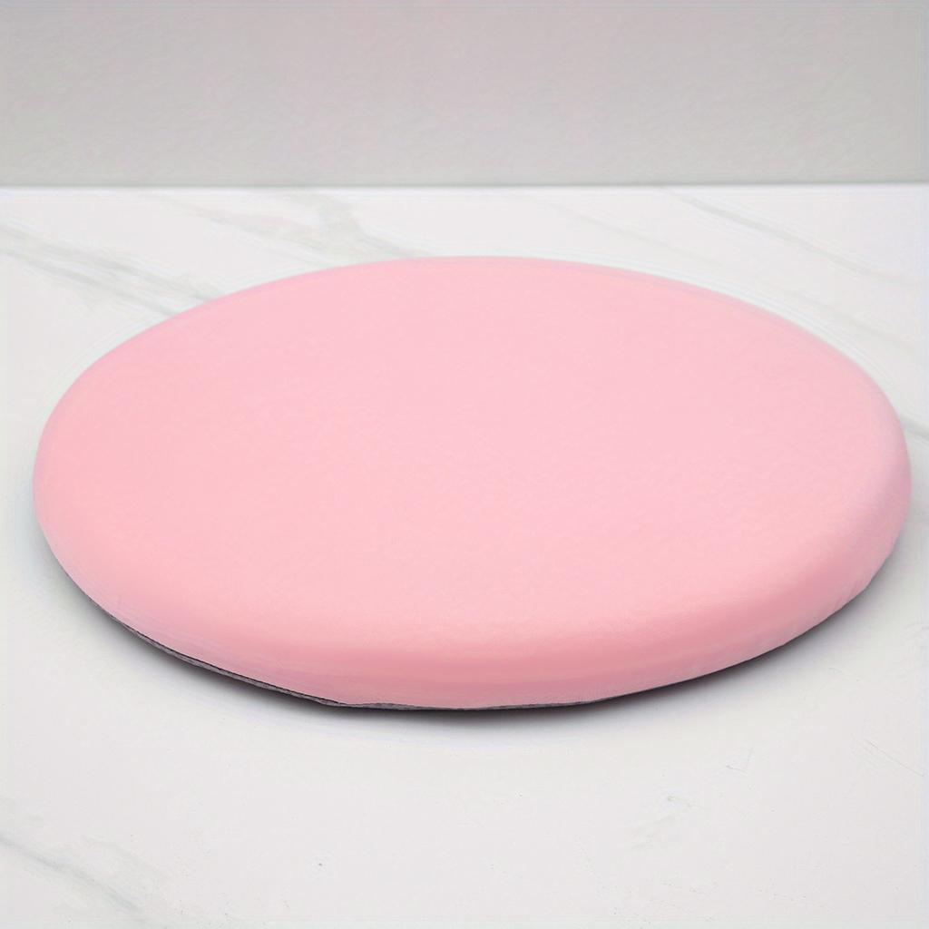 Open Round Ice-slip Fiber Fabric Memory Seat Cushion for Office and Home Use, Rebound Seat Cushion for All Seasons