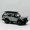 AFM5   DBGT 1:64 Toyota Land Cruiser LC70 Plastic Chassis Alloy Body Miniature Model Off-Road SUV Diecast JDM Collectors Toy Car Gift