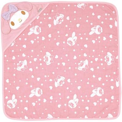 Manta para Bebê Sanrio My BOM1, 70x70cm, Hidratante, Lavável, Melody,