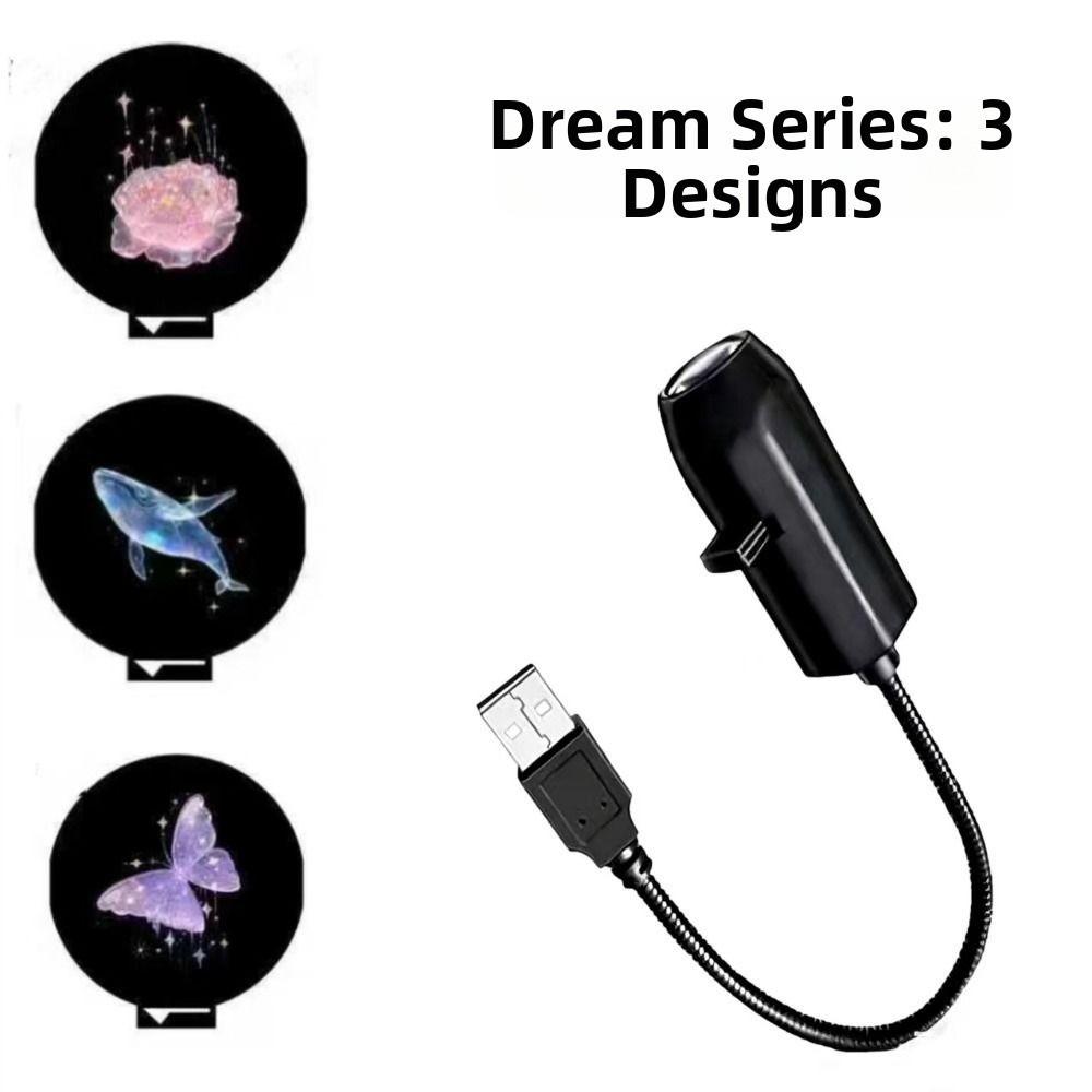 Ocean Theme Dreamy Butterfly Starry Sky Lamp Galaxy Theme Starry Sky Lamp Ambient Lighting A