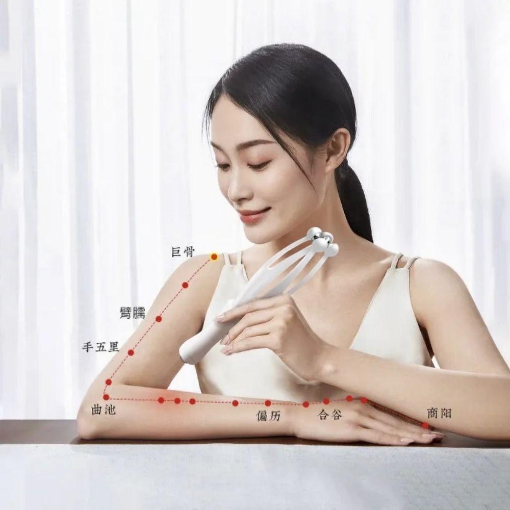 Rolling Steel Ball Finger Care Tools Comfortable Grip Hand Massage Roller Tool  Women