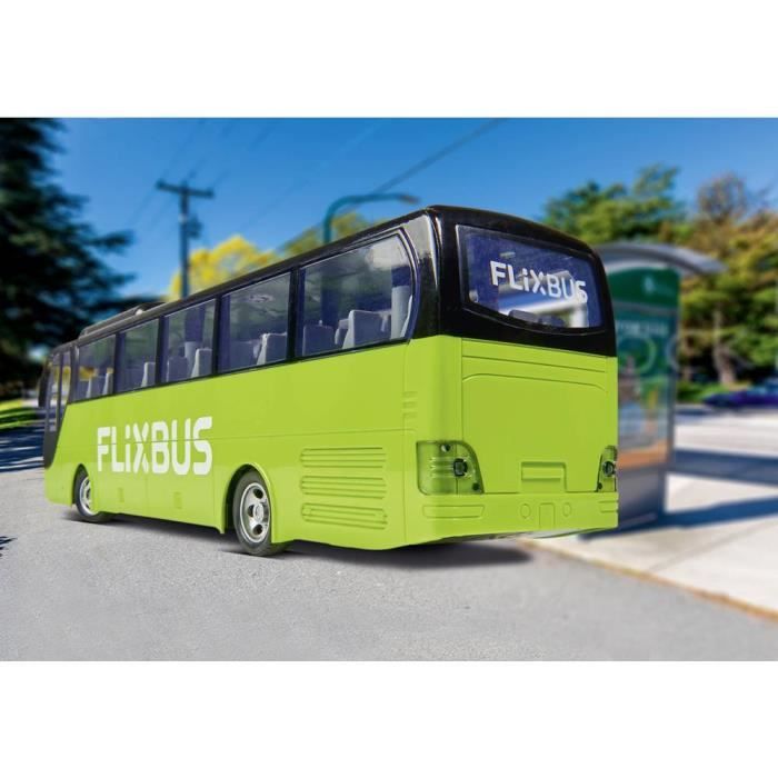 Bus RC Électrique Carson Modellsport 907342 FlixBus Avec Accu, Chargeur Et Piles Pour L'émetteur
