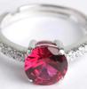 Certified Natural Red Garnet Gemstone Ring 925 Sterling Silver Handmade Engagement Valentine Gift Ring For Her