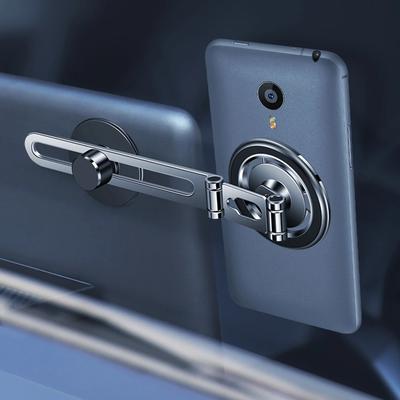 Invisible Magnetic Car Phone Mount 360 Degree Rotating Monitor Expansion Support Aluminum Alloy Portable for Tesla Model 3/Y/X/S