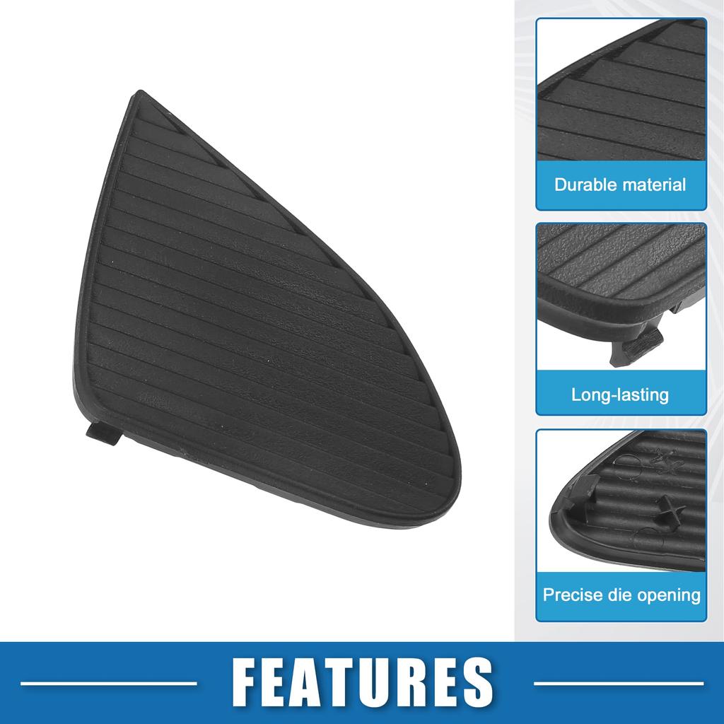 ABSOPRO Front Bumper Fog Light Frame Grille Lamp Frame Part Number Compatible with Lexus Black Cover, Cover, Trim, 52437-53020, IS250/IS350