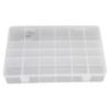 PP Grid Box Transparent Separate Storage Organizer Removable Electronic Component Containers