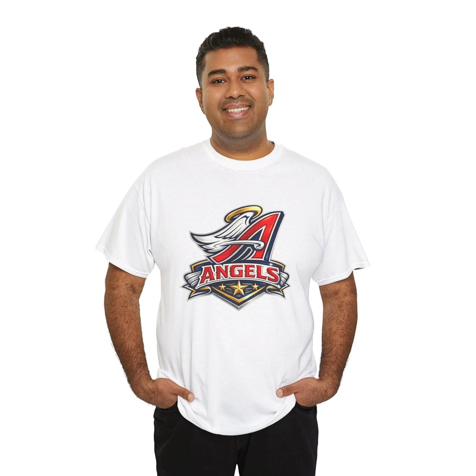 Los Angeles Angels Logo T-Shirt Baseball Team Tee Unisex Fan Apparel S