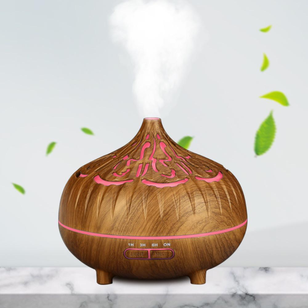 Onion Hollow Ultrasonic Humidifier & Aroma Diffuser - Silent Home Decor & Gift UK Plug