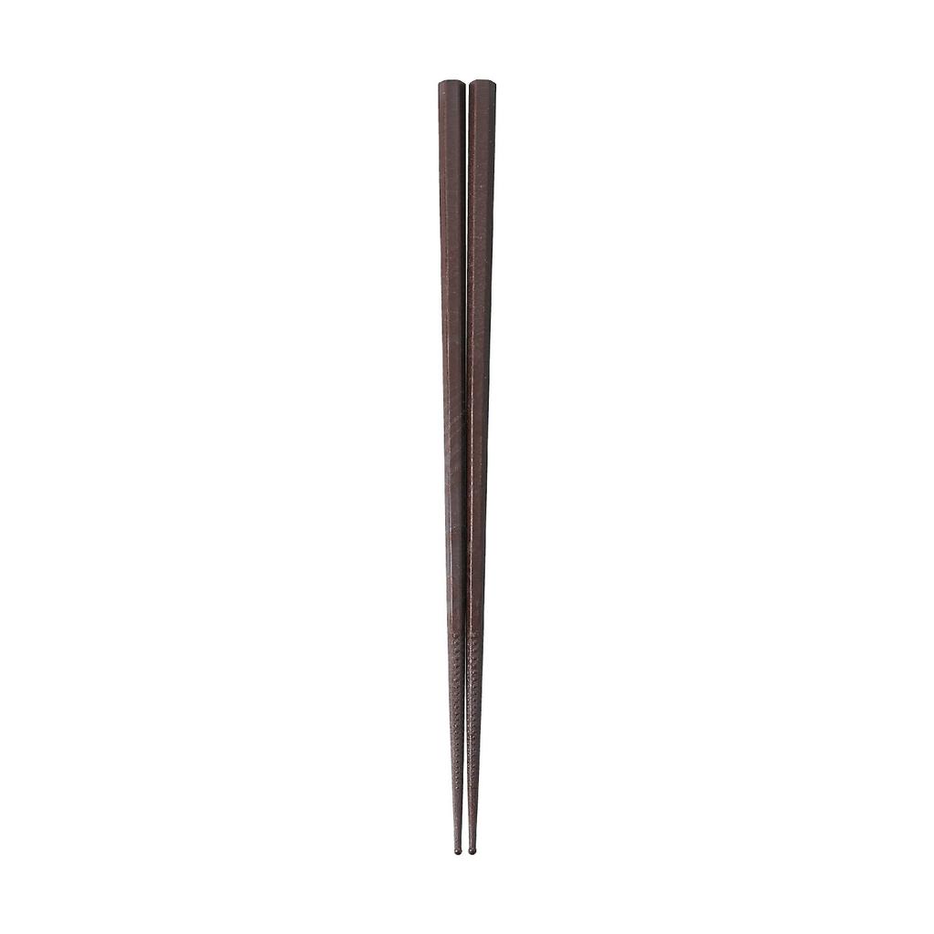 Akebono Sangyo Serving Made In Commercial Tips for a Firm Chopsticks, Brown, 25cm, Packaged, Japan, Use, Double-embossed Non-Slip, Grip, PM-331