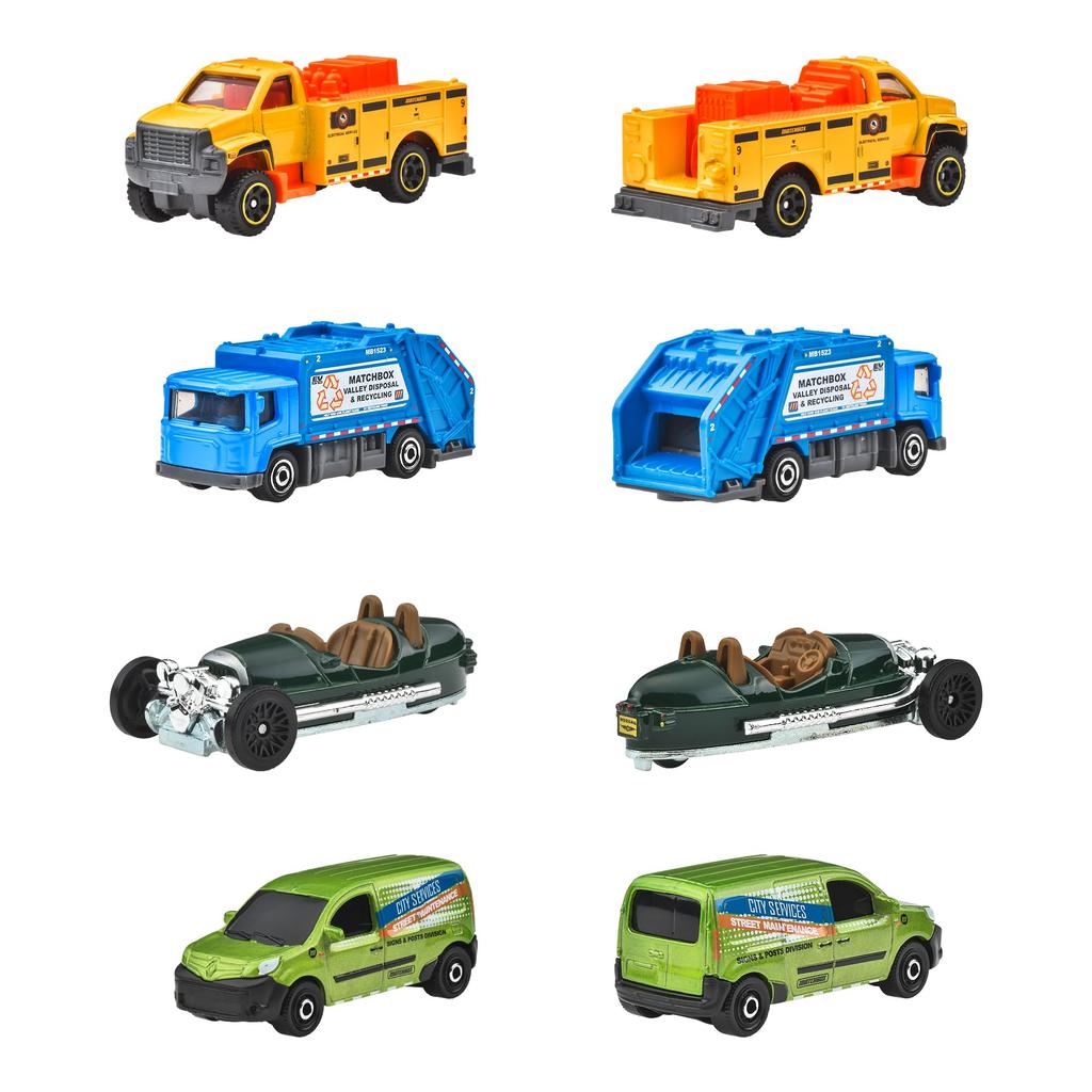 Matchbox Basic Cars G Assortment Vehicle Toy Mini Box Ages Cars, 24-Car Set, Set, 3+, Multi-Purpose, 98CG-30782