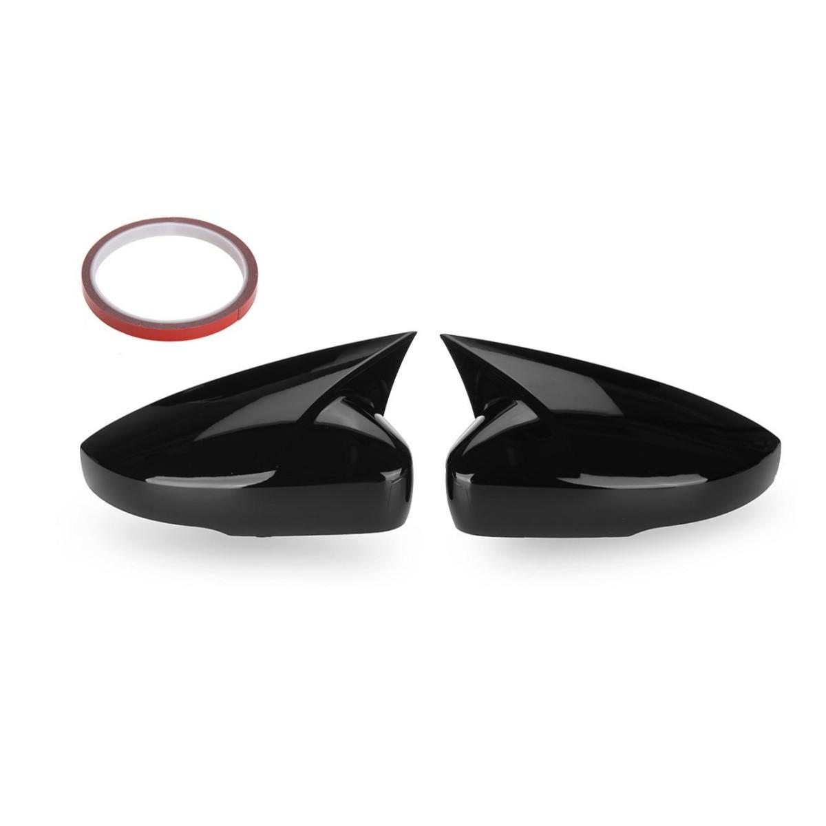 

Pair Rearview Mirror Cover Caps Case For VW Polo Mk5 6R 6C V 2009-2017 Side Door Wing Mirror Cap Cover Add-On
