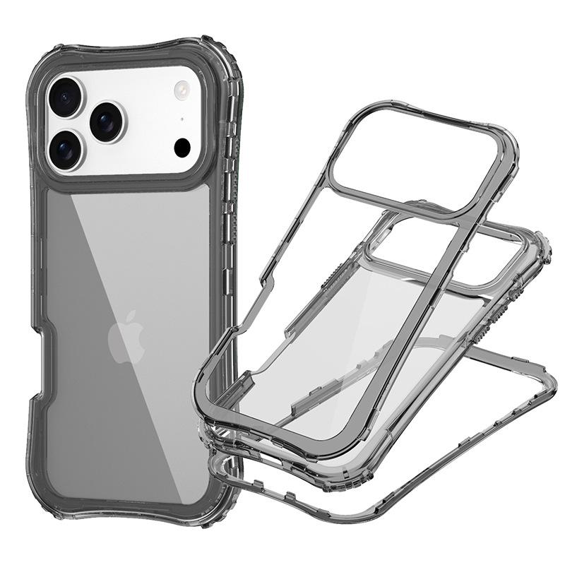 

Three in One Phone Case for IP17PROMAX Thin Single-layer 360 Full Package for Apple Phone Case For Honor X8C 4G