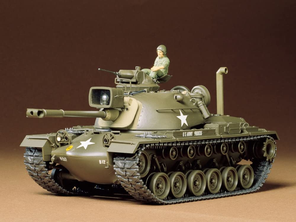 Tamiya 1/35 Military Miniature Series No. 120 U.S. Army M-48A Patton Tank Plastic Model 35120