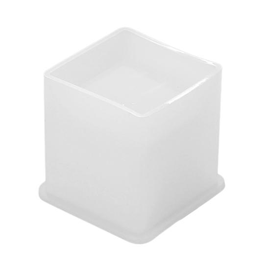 DIY Resin Pen Holder Mold Cube Cylinder Epoxy Resin Silicone Molds for DIY Flower Planter Pot Pen Holder Makeup Brush Organizer
