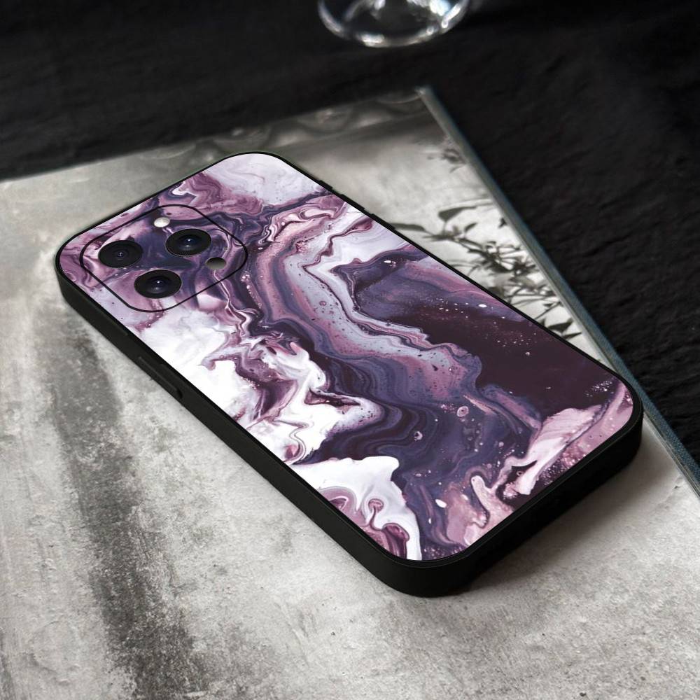 Marble Painting Phone Case Silicone Soft For IPhone 17 Air 16 15 14 13 12 11 Plus Pro Max Plus