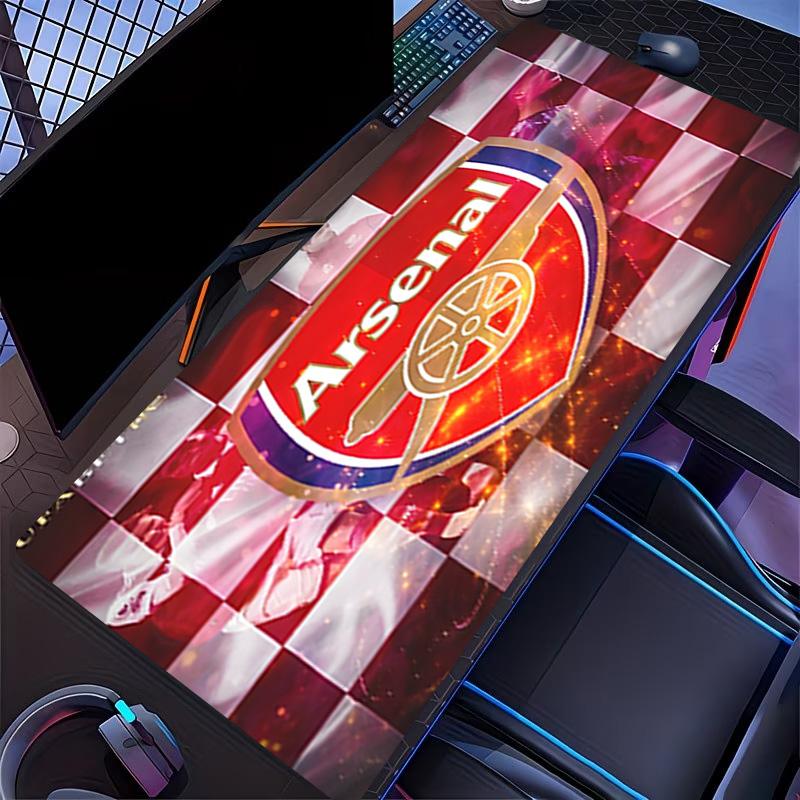 Podkładka pod mysz z nadrukiem Arsenal F.C., do klawiatury, laptopa, PC, do biura, domu, dekoracja biurka, idealny prezent urodzinowy dla graczy