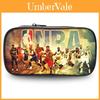 Nba Allstar Pencil Case Large Capacity Storage Bag With Nylon Material For Students And Office Use