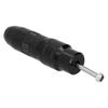Motorcycle Exhaust Pipe Slider Aluminum Alloy Anti Falling Guard Protector  (Black )