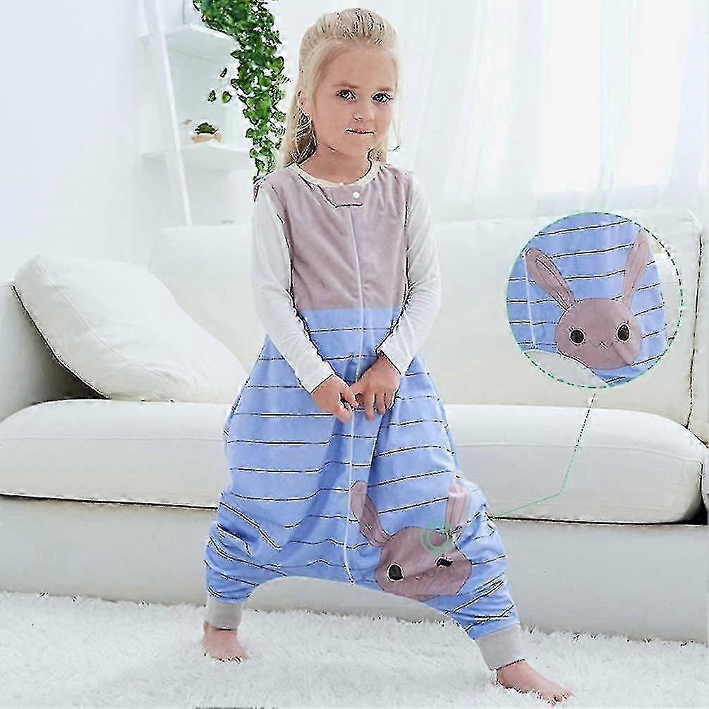 Children's Sleeping Bag With Legs Soft Pajamas Girl Boy Sleeping Bag