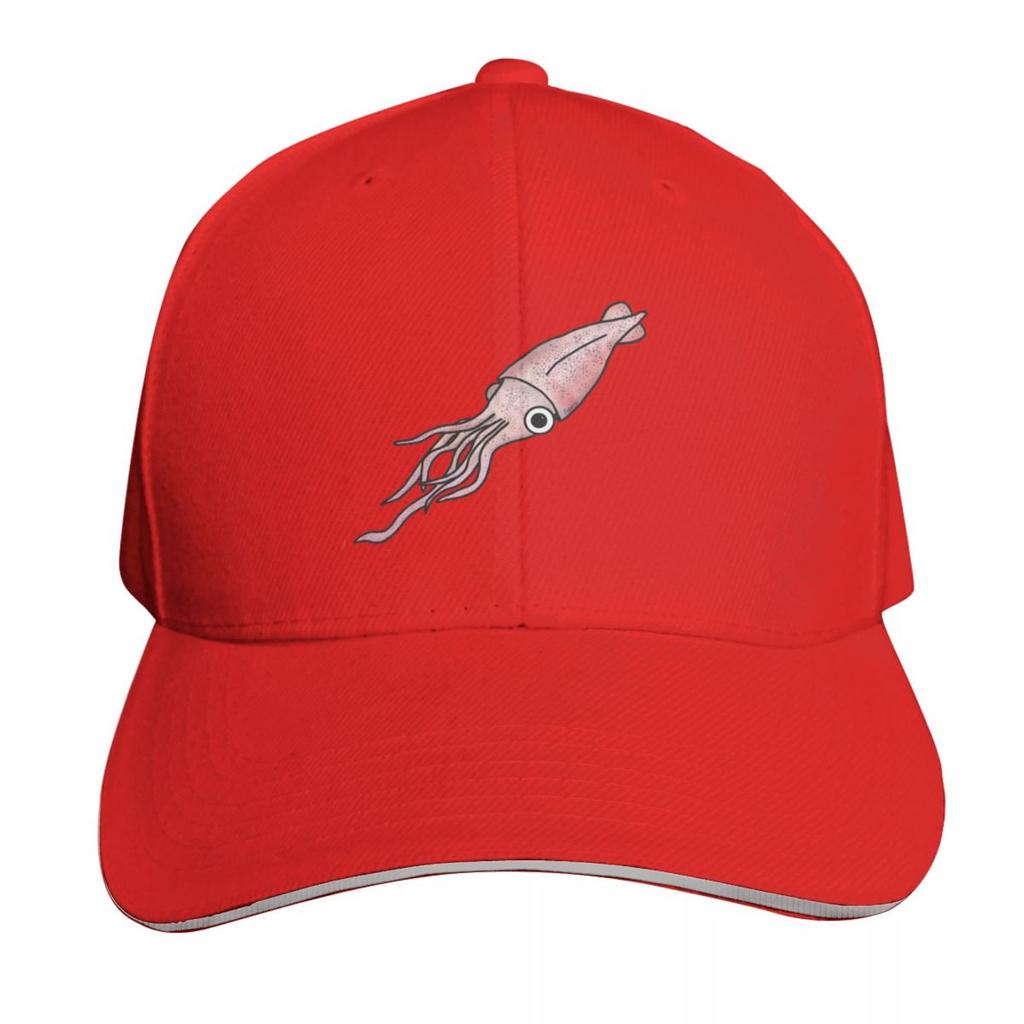 Squid Baseball Cap Vintage Hiking Hat Fashionable Rugby Boy Womens