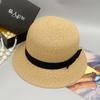 Parent-Child Spring And Summer Straw Hat Travel Seaside Sunshade Sunscreen Casual Hat Strength One Piece