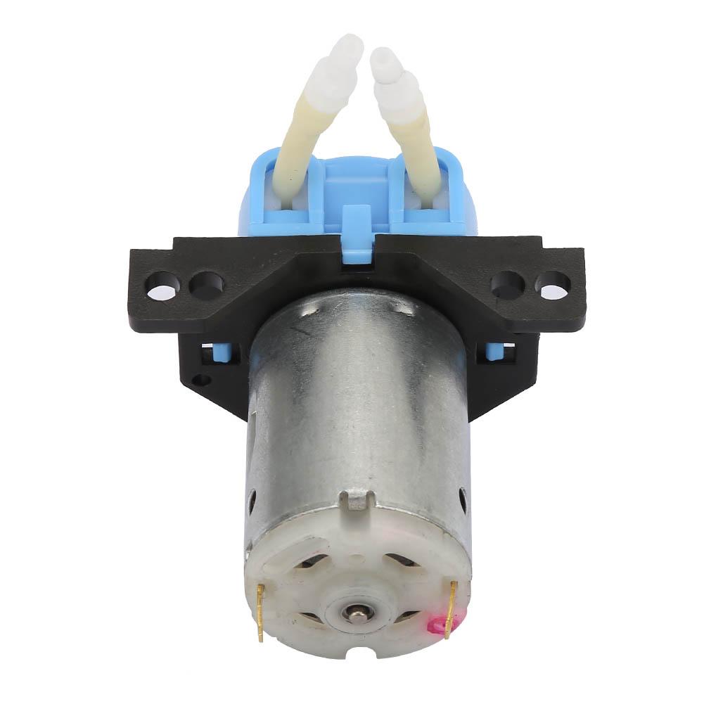 DC24V Micro Water Liquid Peristaltic Pump For Aquarium Lab Analytical 2*4mm(Blue)